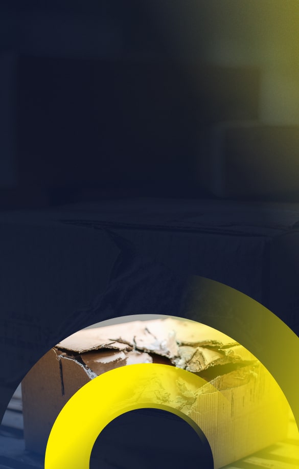 parcel lost and damage hero mobile