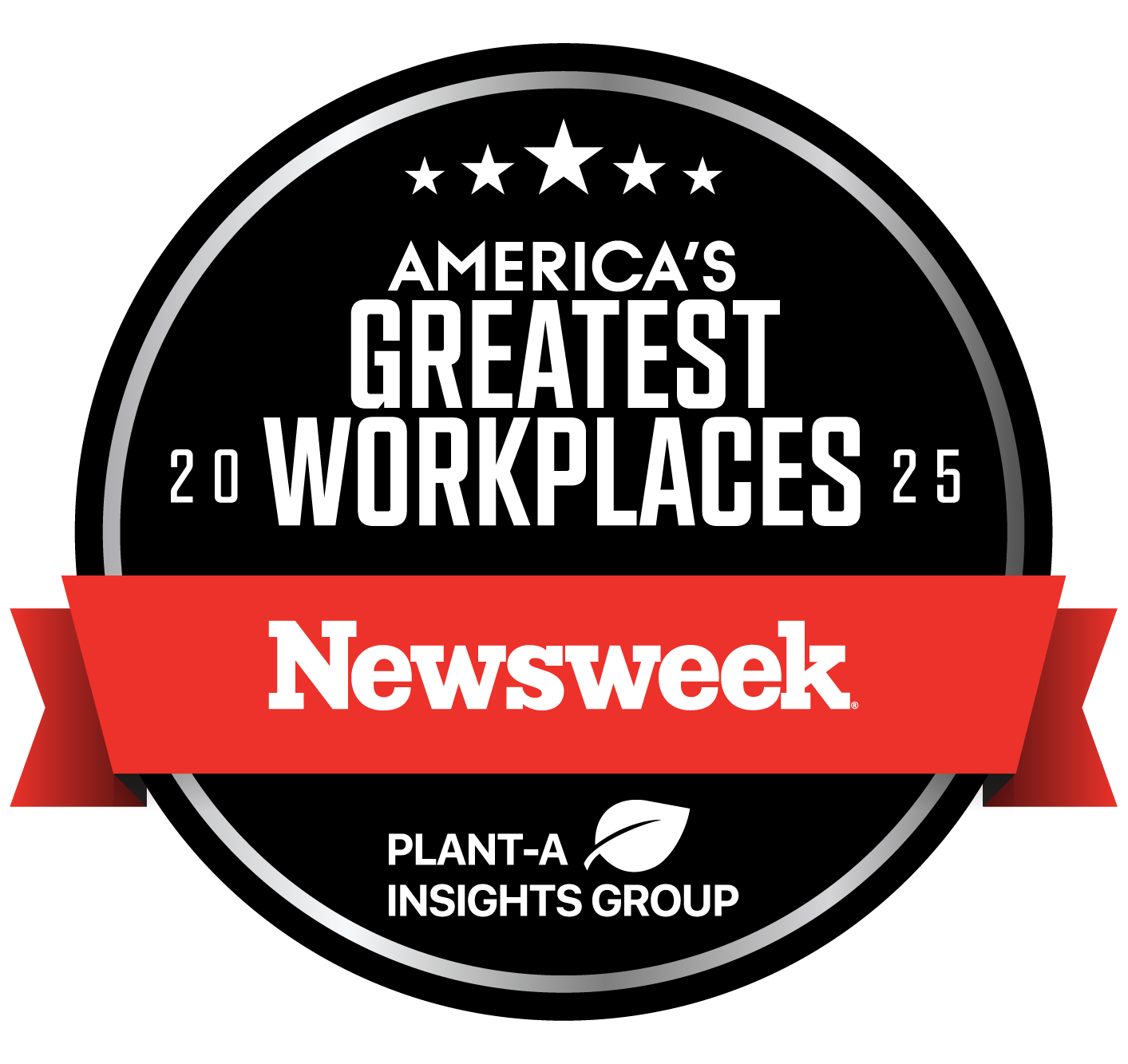 newsweek greatest workplace 2025 badge