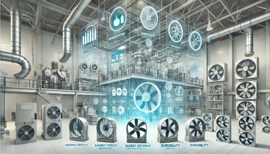 Key Factors in Choosing Industrial Fans